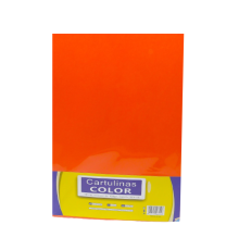 Carton pentru design A4/220g 10 file portacaliu (144)