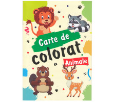 Carte de colorat "Animale" A4, 16pag., P*3699