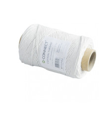 Нить прошивочная белая, cotton, 80m./100gr KF15702