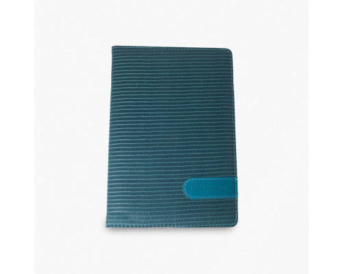 Carnet А5 80foi, punctat, piele eco, turcoaz, 9114