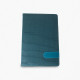 Carnet А5 80foi, punctat, piele eco, turcoaz, 9114
