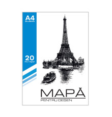 Мapa A4 de desen, 20 foi, 110g/m2 CM14 (10)