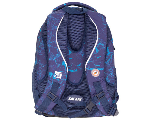 Rucsac 3 sectii, 42x32x14cm, poliester, 25-308M-6, SAFARI