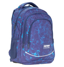 Rucsac 3 sectii, 42x32x14cm, poliester, 25-308M-6, SAFARI