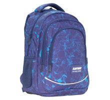 Rucsac 3 sectii, 42x32x14cm, poliester, 25-308M-6, SAFARI