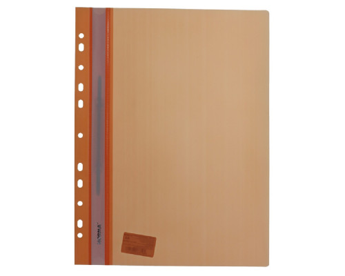 Dosar plastic A4 cu sina si perforatii A4 Norma 5262-02 oranj (10/240)