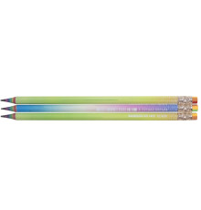 Карандаш графитный НВ, с ластиком, кругл.,(48шт.в тубе), RAINBOW,146C, CLASS