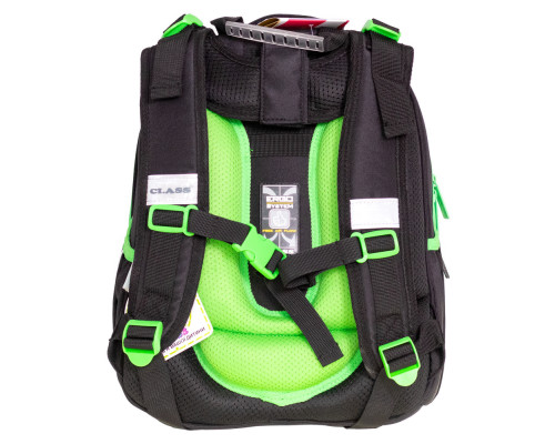 Ghiozdan SchoolCase Mini "Car", 2 sect., 35х27х16см, 2507C, CLASS