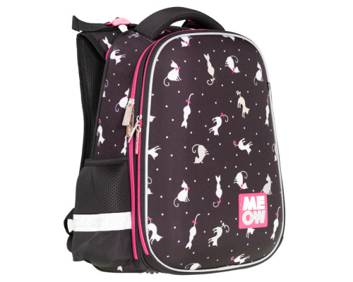 Pанец SchoolCase "Cats", 2 отд., 38х29х16см, 2512C, CLASS