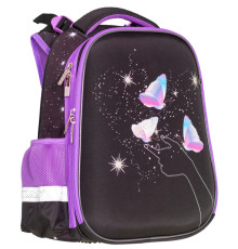 Ghiozdan SchoolCase "Butterfly", 2 sect., 38х29х16сm, 2513C, CLASS