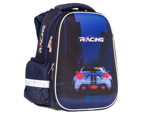 Ghiozdan SchoolCase "Racing", 2 sect., 38х29х16сm, 2515C, CLASS