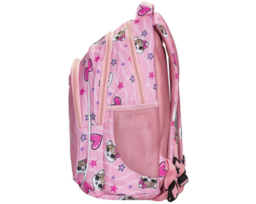 Рюкзак SchoolMax "Kitten" 3 отд., 39х29х17см, 2520C CLASS