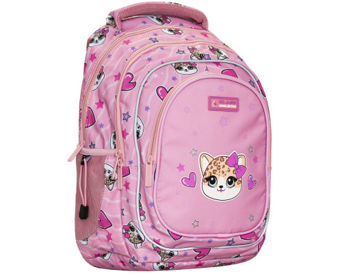Рюкзак SchoolMax "Kitten" 3 отд., 39х29х17см, 2520C CLASS