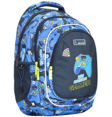Рюкзак SchoolMax "Game" 3 отд., 39х29х17см, 2522C CLASS