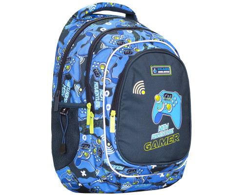 Рюкзак SchoolMax "Game" 3 отд., 39х29х17см, 2522C CLASS Рюкзак SchoolMax "Game" 3 отд., 39х29х17см, 2522C CLASS