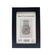 Фоторамка A6 10*15 c ножкой-подставкой черная 20-02-04B CM*1656