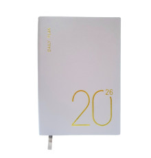 Agenda A5 datata 2026, Pastel, lila, coperta integrala *6030 (88)