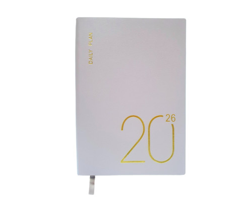 Agenda A5 datata 2026, Pastel, lila, coperta integrala *6030 (88)