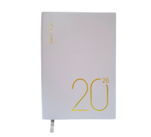 Agenda A5 datata 2026, Pastel, lila, coperta integrala *6030 (88)