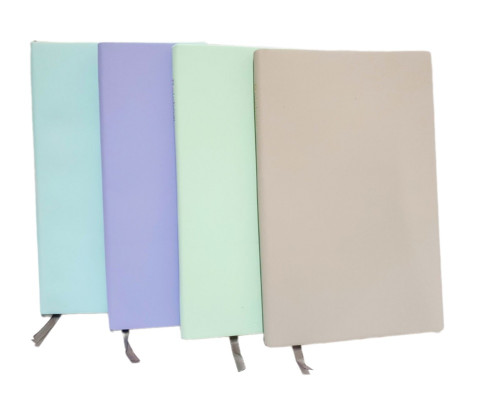 Carnet A5 80 foi, matem., coperta moale, 4 culori pastelate,177-25 (152)