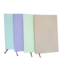 Carnet A5 80 foi, matem., coperta moale, 4 culori pastelate,177-25 (152)
