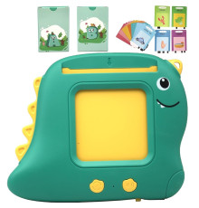 Tabla interactivă "Dino" pentru studiere limbii engleze +112 carduri flash S47-7 (48)