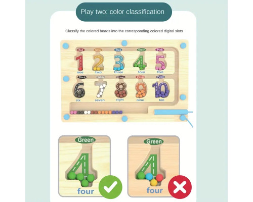 Развивающая игра ЦИФРЫ S47-17 (60)