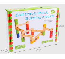 Развивающая игра из дерева "Лабиринт-закати шарик", 53 эл. S47-22 (24)