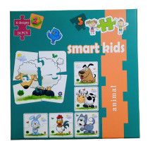 Пазл „Smart Kids: Animal” 24 детали 2+ PZ2003 (60)
