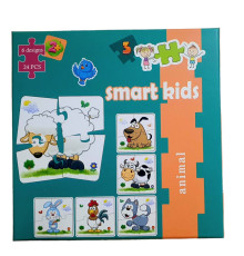 Пазл „Smart Kids: Animal” 24 детали 2+ PZ2003 (60)