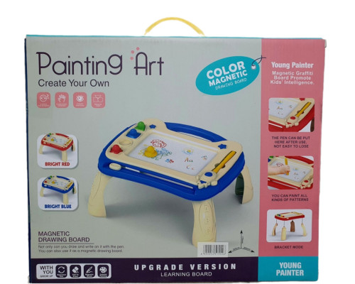 Tablă magnetică albă pe picioare „Cosmos” stylus, 4 ștampile 23188-32 (36)