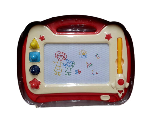 Tablă magnetică albă pe picioare „Cosmos” stylus, 4 ștampile 23188-32 (36)