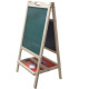 Tablă pentru copii, dublă pe picioare + accesorii, h 70 cm YY-3373 (8)