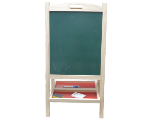 Tablă pentru copii, dublă pe picioare + accesorii, h 70 cm YY-3373 (8)