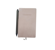 Carnet B7 100 foi, matem., Velura, roz, coperta integrala+ pix