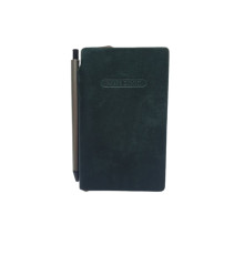 Carnet B7 100 foi, matem., Velura, verde, coperta integrala+ pix (240)