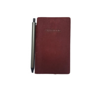 Carnet B7 100 foi, matem., Velura, bordo, coperta integrala+ pix (240)
