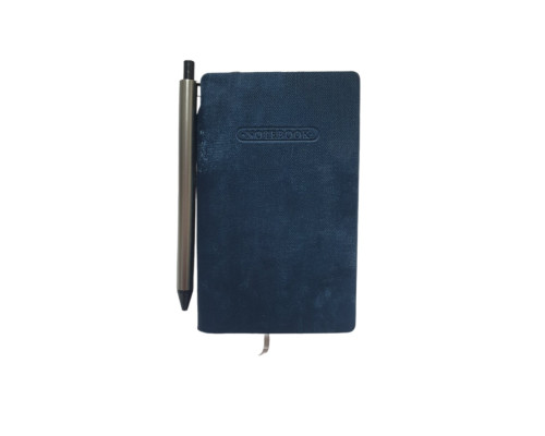 Carnet B7 100 foi, matem., Velura, albastru, coperta integrala+ pix (240) Carnet B7 100 foi, matem., Velura, albastru, coperta integrala+ pix (240)