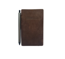 Carnet B7 100 foi, matem., Velura, maro, coperta integrala+ pix (240)
