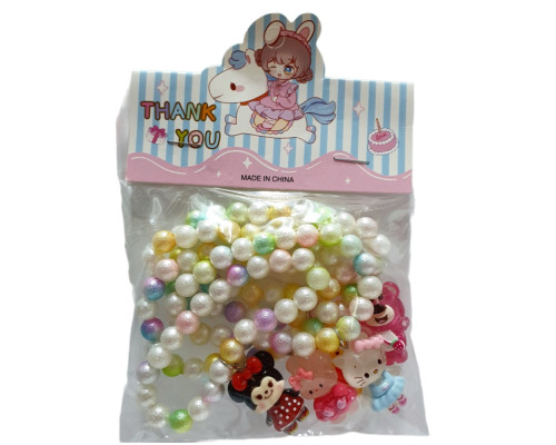 Set bratari pentru copii cu figurine din desene animate 5 buc. S43-2 (30)