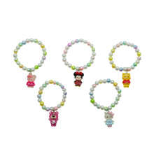Набор браслетов для детей с мультяшными фигурками, 5 шт. S43-2 (30)