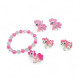 Set de bijuterii pentru copii „Kuromi”/"Pony", în cutie cadou, 6 buc. S43-3 (20)