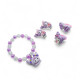 Set de bijuterii pentru copii „Kuromi”/"Pony", în cutie cadou, 6 buc. S43-3 (20)