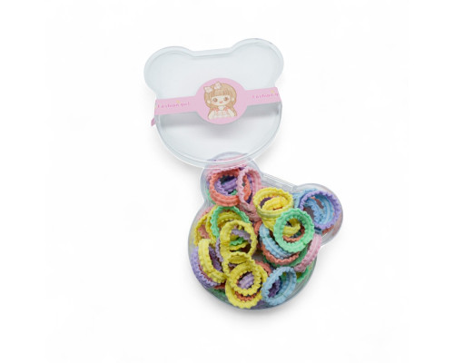 Set elastic de par pentru copii "Ursulet", 50buc. S45-5 (12)
