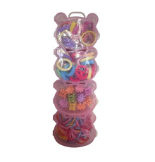 Set elastic de par pentru copii "4 Ursuleti", 60buc. S45-4 (12)