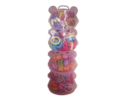 Set elastic de par pentru copii "4 Ursuleti", 60buc. S45-4 (12)