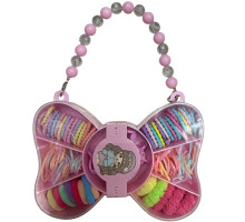 Set elastic de par pentru copii "Butterfly" cu mâner, 50buc. S45-5 (12)
