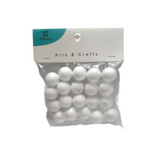 Set figurini din polistiren „Sferă” 2 cm 20 buc. REF-1201 (12/120)