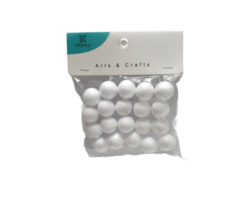 Set figurini din polistiren „Sferă” 2 cm 20 buc. REF-1201 (12/120)