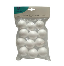 Набор пенопластовых фигурок "Шар" 3,5 см 12шт. S18A-1 (12/120)
